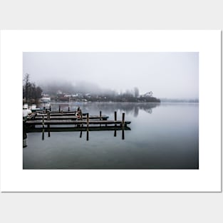 Worthersee Lake South Shore in Austria Posters and Art